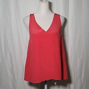 🍁 Elodie Coral cross back blouse size S